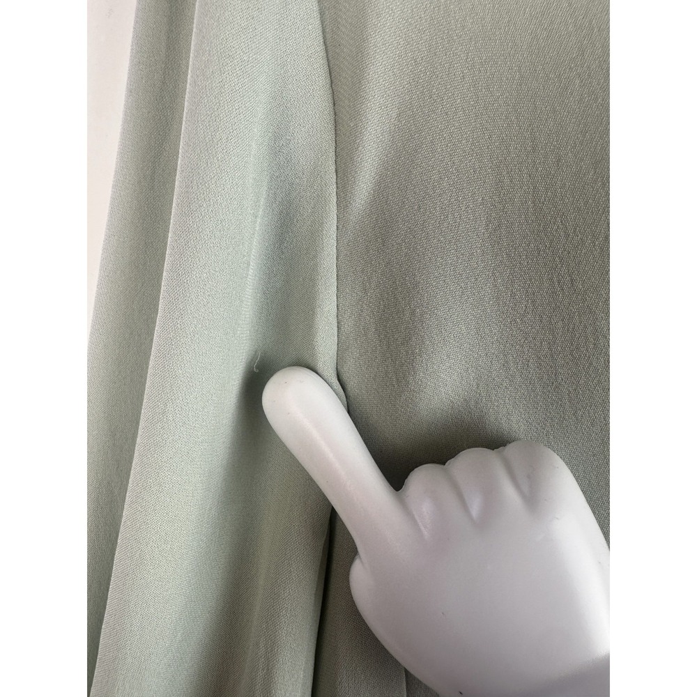 Eileen Fisher 100% Silk Button Front Blouse Size XL Minimalist Luxe Top *Flawed - Picture 12 of 16